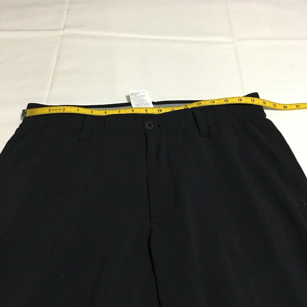 Under Armour Men's Match Play Golf Pants 36x32 Black Performance Stretch